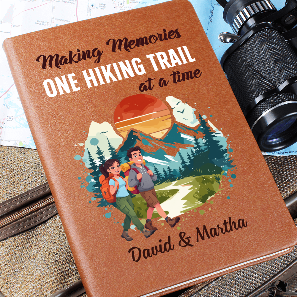 Making Memories One Hiking Trail at a Time – Personalized Hiking Journal