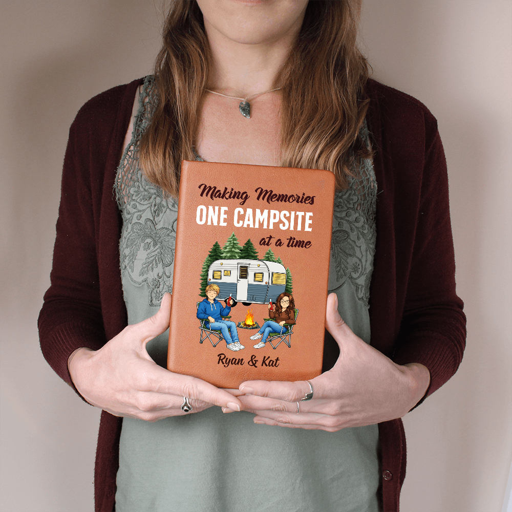 Making Memories One Campsite at a Time – Personalized Camping Journal