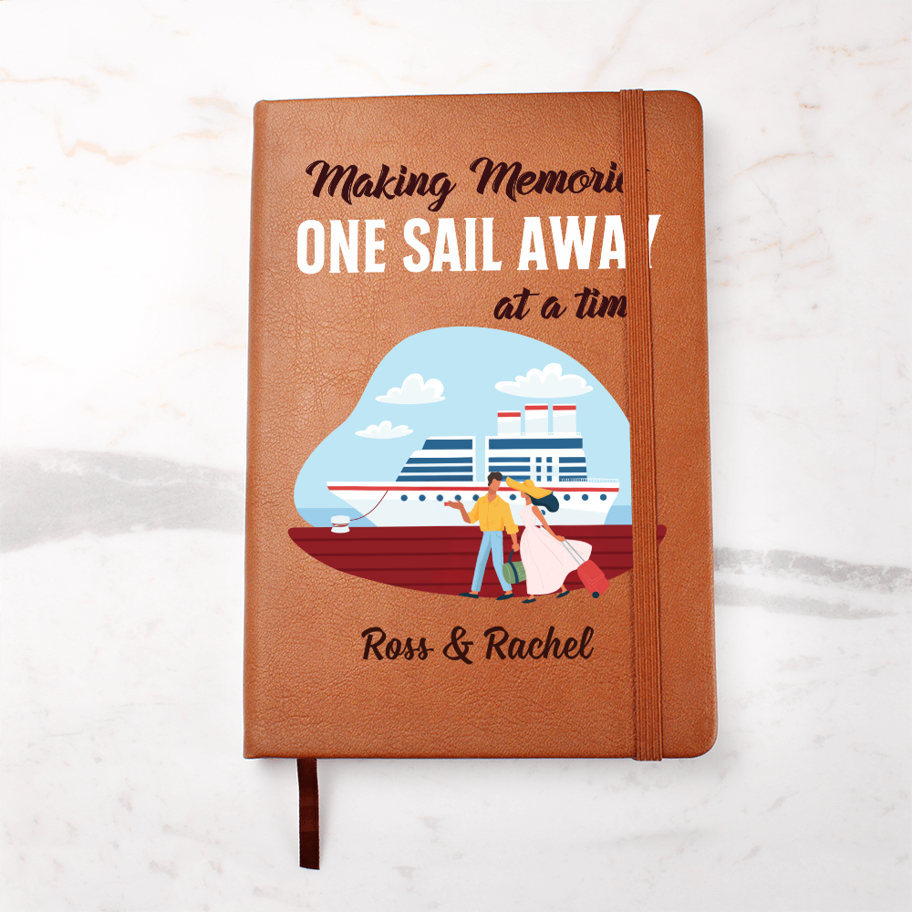 Making Memories One Sail Away at a Time – Personalized Cruise Journal