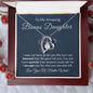 My Amazing Bonus Daughter-"You Are Special" Forever Love Necklace