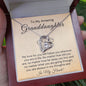 My Amazing Granddaughter-"Always in My Heart" Forever Love Necklace
