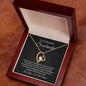 To My Beautiful Soulmate-"My Eternity With You" Forever Love Necklace
