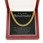 To My Amazing Soulmate-"We Belong Together" Link Chain