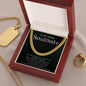 To My Amazing Soulmate-"We Belong Together" Link Chain