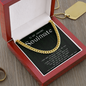 To My Amazing Soulmate-"We Belong Together" Link Chain