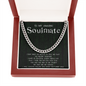 To My Amazing Soulmate-"We Belong Together" Link Chain