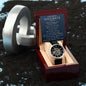 To My Soulmate-"My Heart Is Yours" Openwork Watch