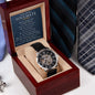 To My Soulmate-"My Heart Is Yours" Openwork Watch