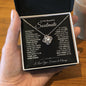 To My Soulmate-"You Are Special To Me" Love Knot Necklace