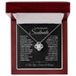 To My Soulmate-"You Are Special To Me" Love Knot Necklace