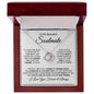 To My Soulmate-"The Day I Met You" Love Knot Necklace