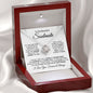 To My Soulmate-"The Day I Met You" Love Knot Necklace
