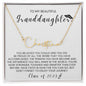 Class of 2023-"My Beautiful Granddaughter" Signature Name Necklace