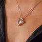 To My Daughter-"My Prayer For You" Forever Love Necklace