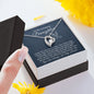 To My Daughter-"My Prayer For You" Forever Love Necklace