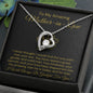 To My Amazing Mother-In-Law-"Grateful For You" Forever Love Necklace