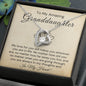 My Amazing Granddaughter-"Always in My Heart" Forever Love Necklace