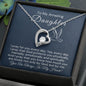 To My Daughter-"My Prayer For You" Forever Love Necklace