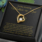To My Amazing Mother-In-Law-"Grateful For You" Forever Love Necklace