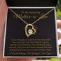 To My Amazing Mother-In-Law-"Grateful For You" Forever Love Necklace