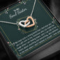 To My Soul Sister-"You Believe in Me" Hearts Necklace