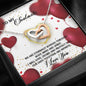 To My Soulmate-Eternally Bonded, Interlocking Hearts