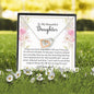 To My Beautiful Daughter-"Best Thing to Me" Hearts Necklace