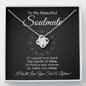 To My Beautiful Soulmate-"Make You Mine" Love Knot Necklace