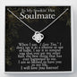 My Other Half, My Soulmate-Love Knot Necklace