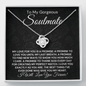 To My Gorgeous Soulmate-"My Promise to You" Necklace