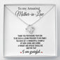 To My Mother-in-Law- "I Am Grateful" Necklace