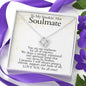 To My Smokin' Hot Soulmate-For Eternity-Necklace