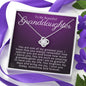 To My Granddaughter-"My Greatest Joy" Necklace