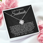 To My Gorgeous Soulmate-"My Promise to You" Necklace