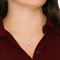 To My Beautiful Granddaughter-"Best Granddaughter" Necklace