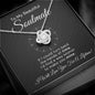To My Beautiful Soulmate-"Make You Mine" Love Knot Necklace