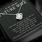 To My Amazing Future Wife-We Belong Together Necklace