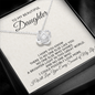 To My Beautiful Daughter-A Bright Light Necklace