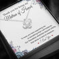 To My Matron of Honor-"I Will Treasure You" Necklace
