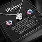 To My Mommy-"So Excited to Meet You" Love Necklace