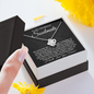 To My Gorgeous Soulmate-"My Promise to You" Necklace