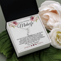To Our Amazing Midwife-"Thank You For Your Support" Alluring Necklace