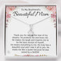 To My Boyfriend's Mom-"A Queen" Alluring Necklace