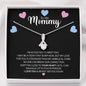 To My Mommy-"I'm Excited to Meet You" Alluring Necklace