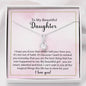 To My Beautiful Daughter-"Magical Life" Alluring Necklace