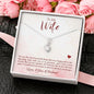 To My Wife-"I Wish I Had Found You Sooner" Alluring Necklace