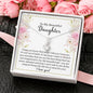 To My Beautiful Daughter-"Best Thing to Me" Alluring Necklace