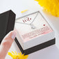 To My Wife-"I Wish I Had Found You Sooner" Alluring Necklace