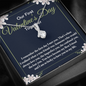 Our First Valentine's Day Together-"I Am Lucky" Alluring Necklace