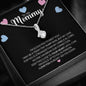 To My Mommy-"I'm Excited to Meet You" Alluring Necklace